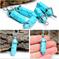 Colgante de turqueza